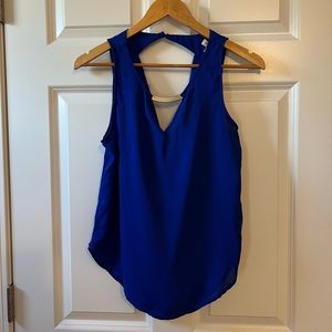 Blue Macys blouse